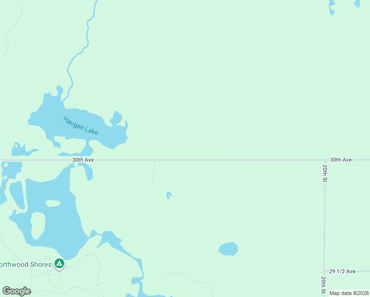 map of restaurants, bars, coffee shops, grocery stores, and more near W4354 30th Avenue in Sarona