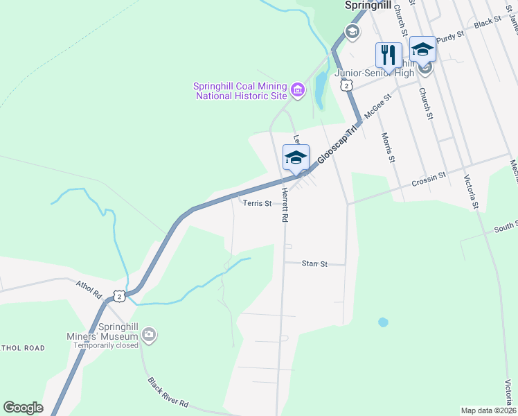 map of restaurants, bars, coffee shops, grocery stores, and more near 96 Mc Gee Street in Southampton