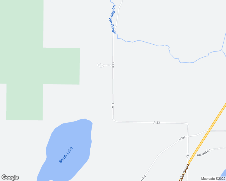 map of restaurants, bars, coffee shops, grocery stores, and more near 2622 1 Lane in Bark River