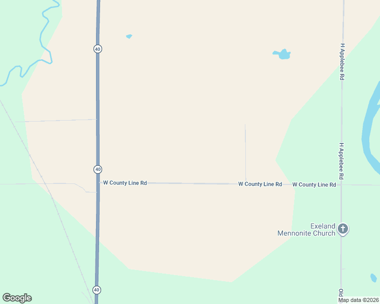 map of restaurants, bars, coffee shops, grocery stores, and more near 10384 County Line Road in Exeland