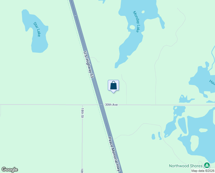 map of restaurants, bars, coffee shops, grocery stores, and more near W4790 30th Avenue in Sarona