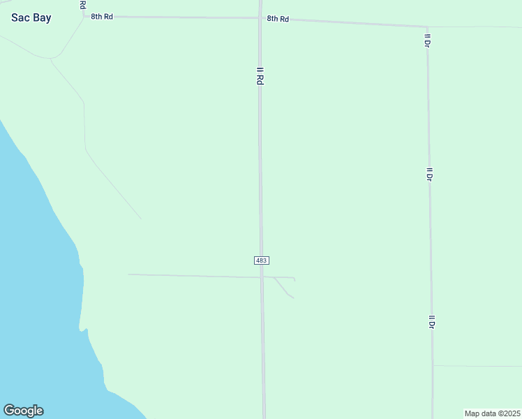 map of restaurants, bars, coffee shops, grocery stores, and more near 2413 II Rd in Garden