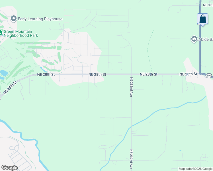 map of restaurants, bars, coffee shops, grocery stores, and more near 22813 Northeast 28th Street in Camas