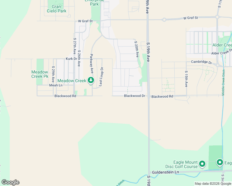 map of restaurants, bars, coffee shops, grocery stores, and more near 3487 South 22nd Avenue in Bozeman