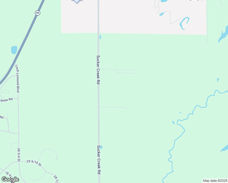 map of restaurants, bars, coffee shops, grocery stores, and more near N276 Sucker Creek Road in Birchwood
