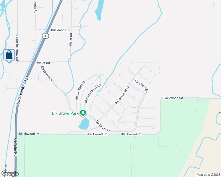 map of restaurants, bars, coffee shops, grocery stores, and more near 100 West Katina Court in Bozeman