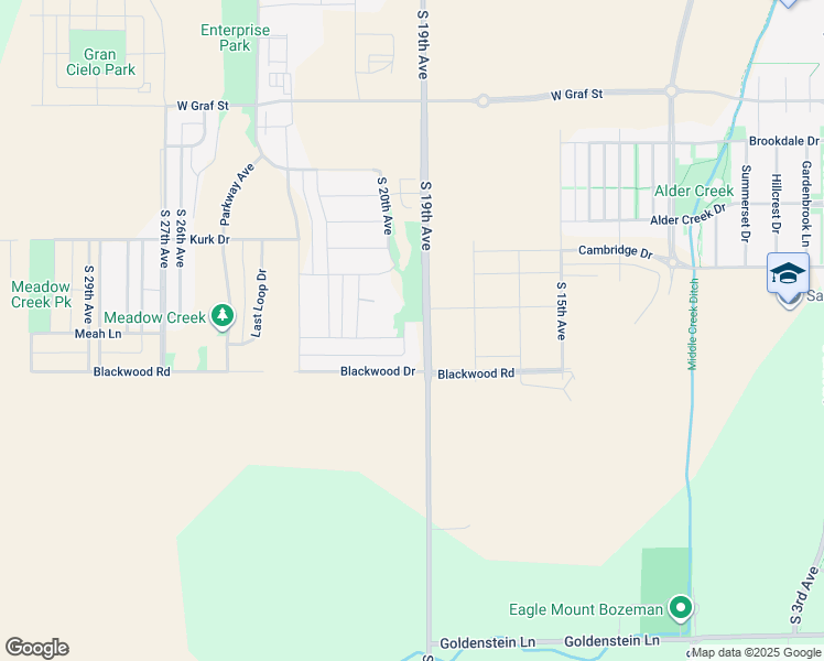 map of restaurants, bars, coffee shops, grocery stores, and more near 2012 Chipset Street in Bozeman