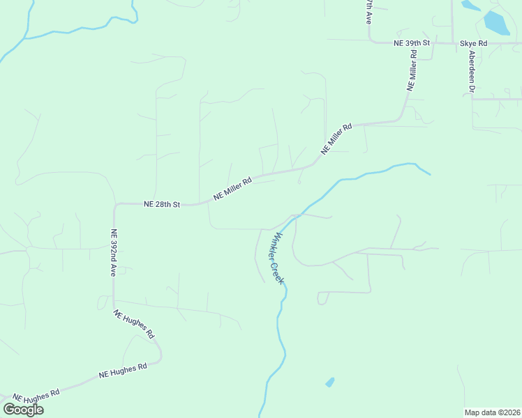 map of restaurants, bars, coffee shops, grocery stores, and more near 40032 Northeast 26th Street in Washougal