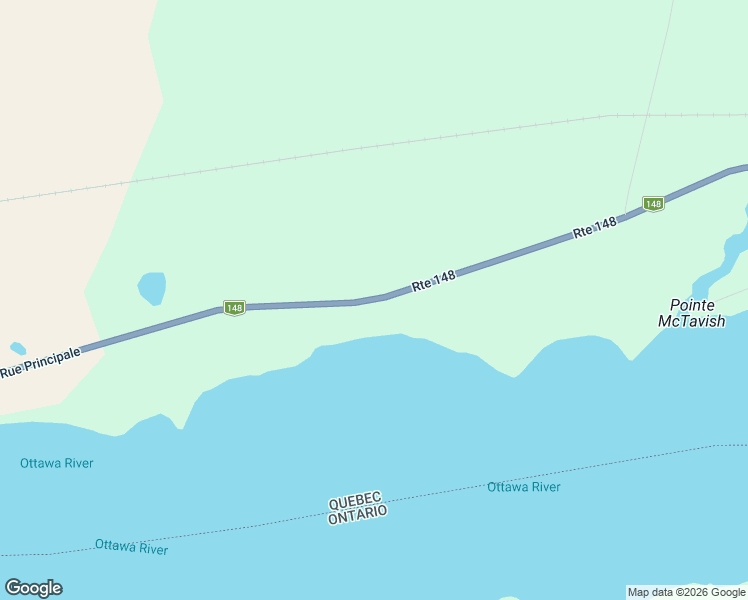 map of restaurants, bars, coffee shops, grocery stores, and more near 450 Québec 148 in Montebello