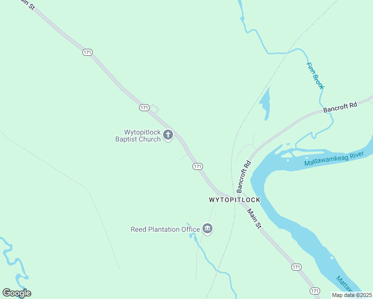 map of restaurants, bars, coffee shops, grocery stores, and more near 723 Maine 171 in Reed