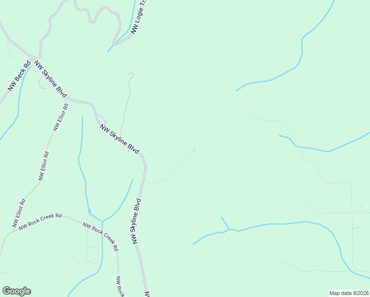 map of restaurants, bars, coffee shops, grocery stores, and more near 16820 Northwest Skyline Boulevard in Portland