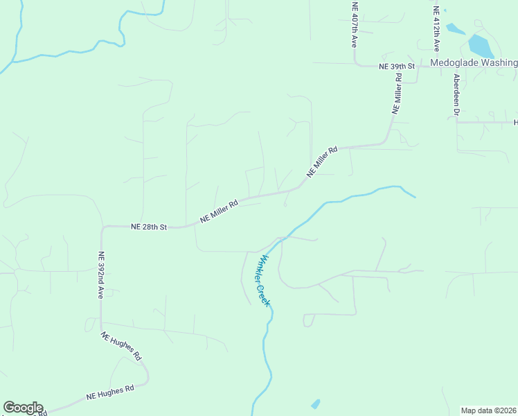 map of restaurants, bars, coffee shops, grocery stores, and more near 40032 Northeast 26th Street in Washougal