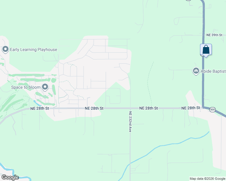 map of restaurants, bars, coffee shops, grocery stores, and more near 5362 North 87th Avenue in Camas