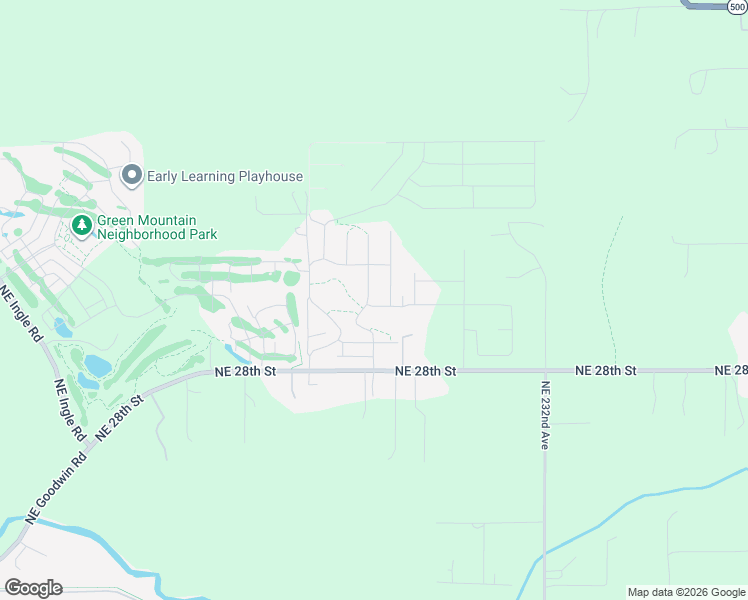 map of restaurants, bars, coffee shops, grocery stores, and more near 8722 North Juniper Street in Camas