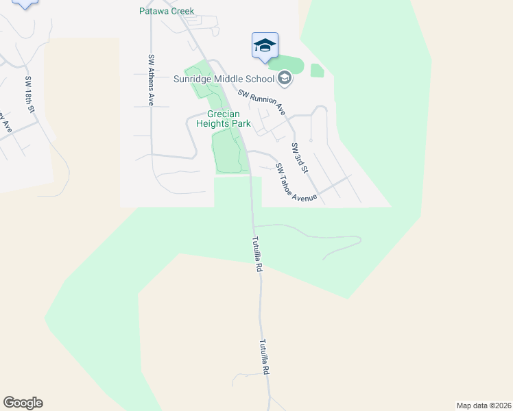 map of restaurants, bars, coffee shops, grocery stores, and more near 402 Southwest Tahoe Avenue in Pendleton