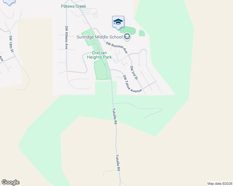 map of restaurants, bars, coffee shops, grocery stores, and more near 402 Southwest Tahoe Avenue in Pendleton