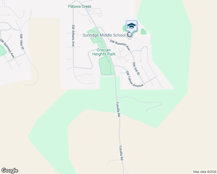 map of restaurants, bars, coffee shops, grocery stores, and more near 2041 Tutuilla Road in Pendleton
