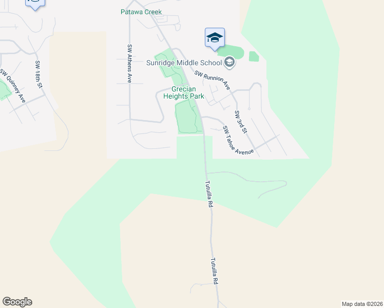 map of restaurants, bars, coffee shops, grocery stores, and more near 2041 Tutuilla Road in Pendleton