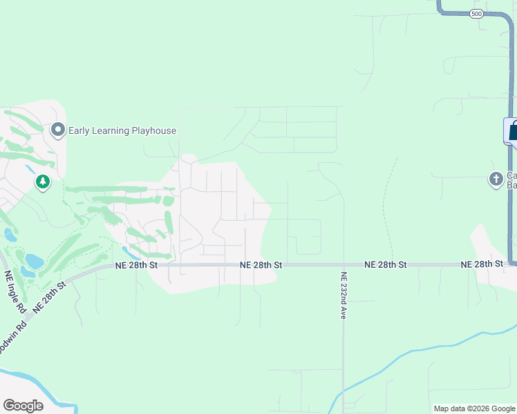 map of restaurants, bars, coffee shops, grocery stores, and more near 5658 North 88th Avenue in Camas