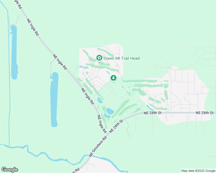 map of restaurants, bars, coffee shops, grocery stores, and more near 2817 Northeast Ingle Road in Vancouver