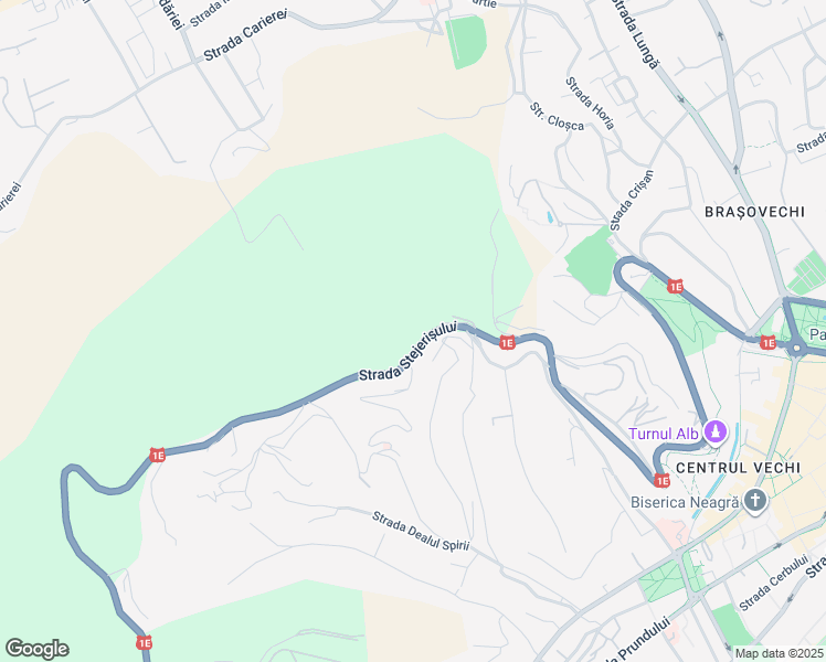 map of restaurants, bars, coffee shops, grocery stores, and more near 30 Strada Stejerișului in Brașov