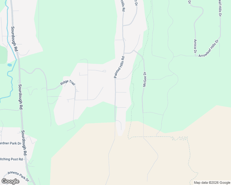 map of restaurants, bars, coffee shops, grocery stores, and more near 417 Painted Hills Road in Bozeman