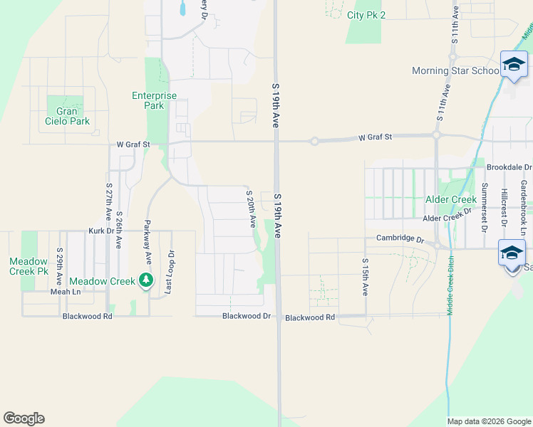 map of restaurants, bars, coffee shops, grocery stores, and more near 3201 South 19th Avenue in Bozeman