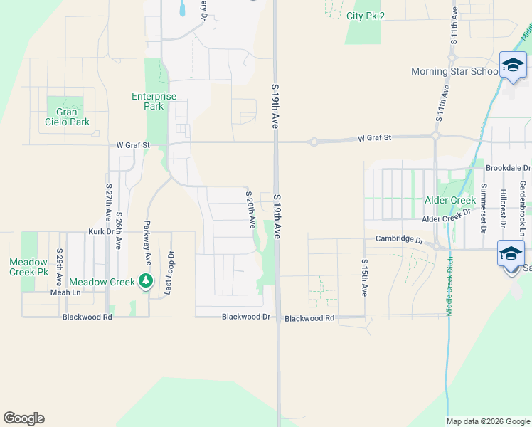 map of restaurants, bars, coffee shops, grocery stores, and more near 3201 South 19th Avenue in Bozeman