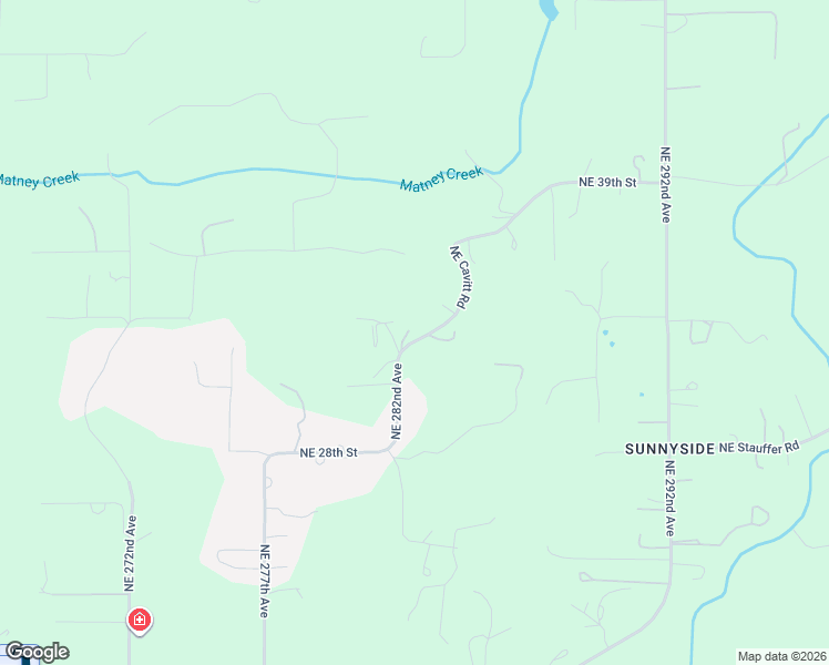 map of restaurants, bars, coffee shops, grocery stores, and more near 3220 Northeast Cavitt Road in Camas
