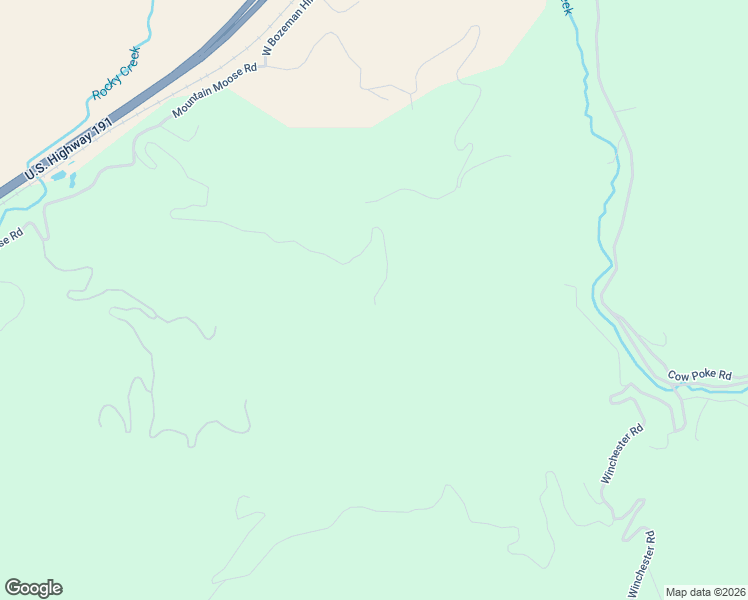 map of restaurants, bars, coffee shops, grocery stores, and more near 1101 Forest Hills Road in Bozeman