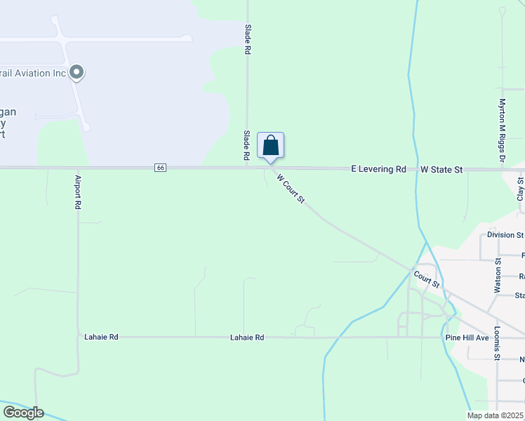 map of restaurants, bars, coffee shops, grocery stores, and more near 959 East Levering Road in Cheboygan