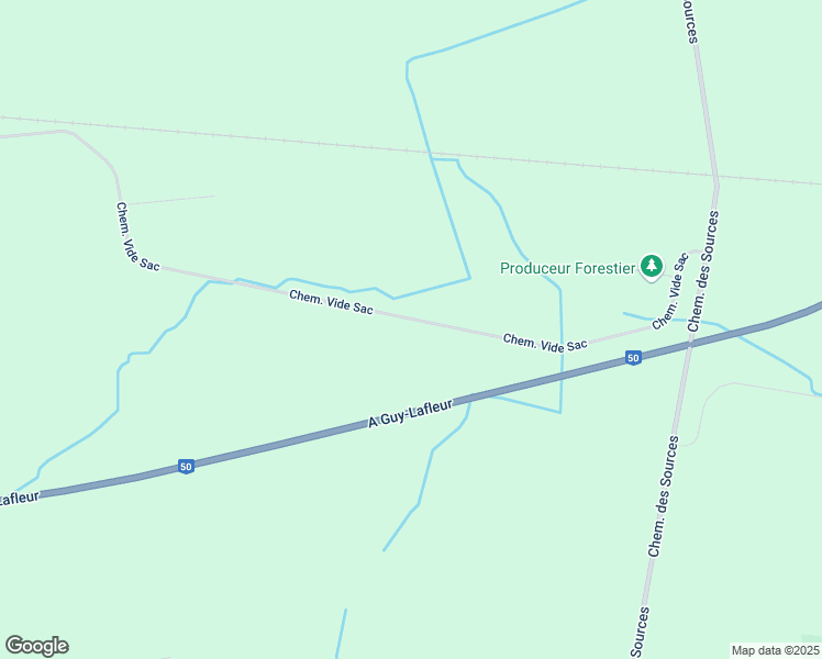 map of restaurants, bars, coffee shops, grocery stores, and more near 1220 Chemin Vide Sac in Lachute