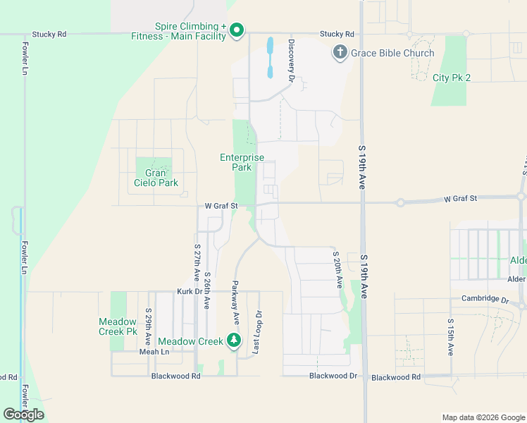 map of restaurants, bars, coffee shops, grocery stores, and more near 476 Enterprise Boulevard in Bozeman