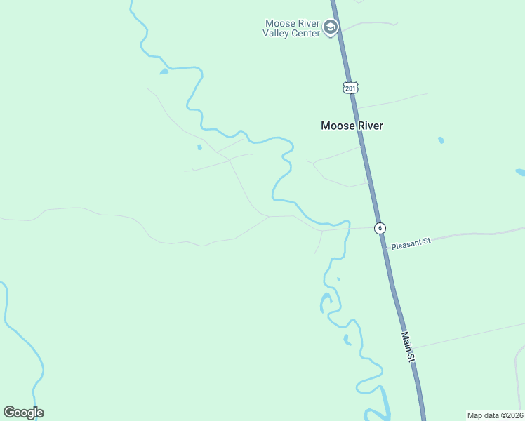 map of restaurants, bars, coffee shops, grocery stores, and more near 16 Sandy Stream Road in Moose River