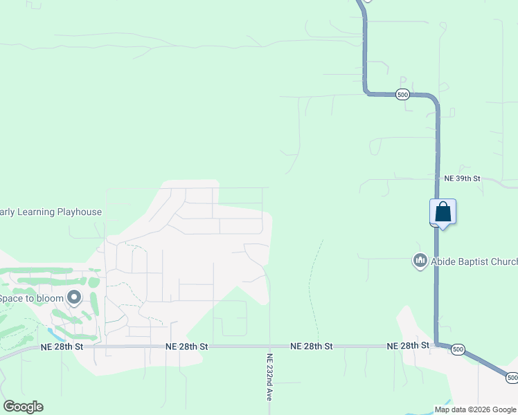map of restaurants, bars, coffee shops, grocery stores, and more near 5190 North 93rd Avenue in Camas