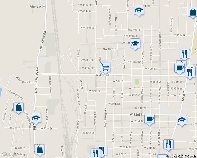 map of restaurants, bars, coffee shops, grocery stores, and more near 3807 Lincoln Avenue in Vancouver