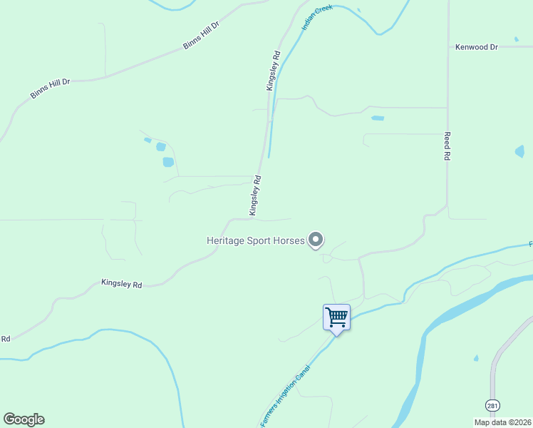 map of restaurants, bars, coffee shops, grocery stores, and more near 2521 Kingsley Road in Hood River