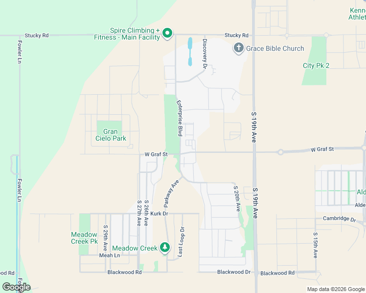 map of restaurants, bars, coffee shops, grocery stores, and more near 476 Enterprise Boulevard in Bozeman