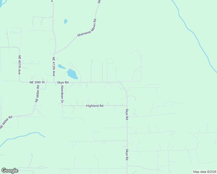 map of restaurants, bars, coffee shops, grocery stores, and more near 3331 Skye Road in Washougal
