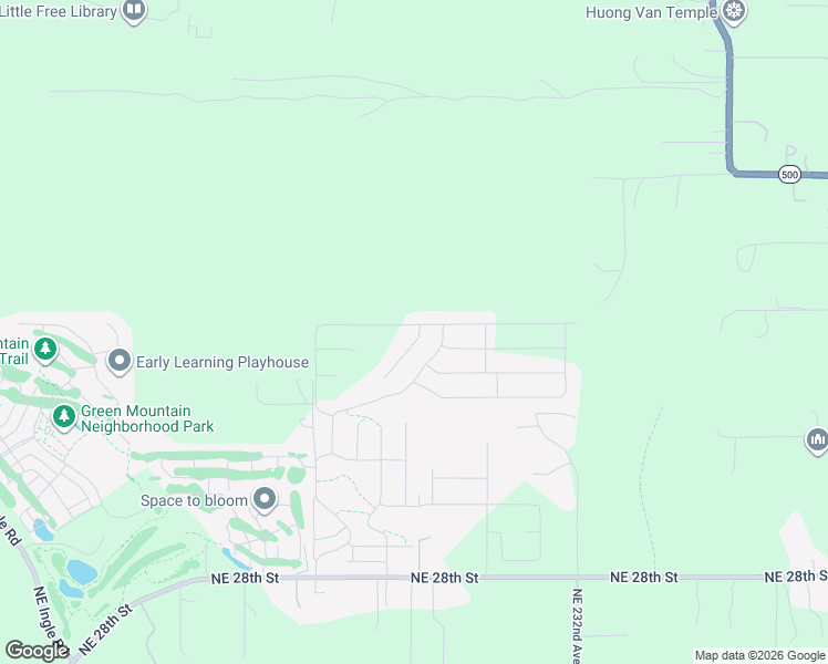 map of restaurants, bars, coffee shops, grocery stores, and more near 5920 North 94th Avenue in Camas