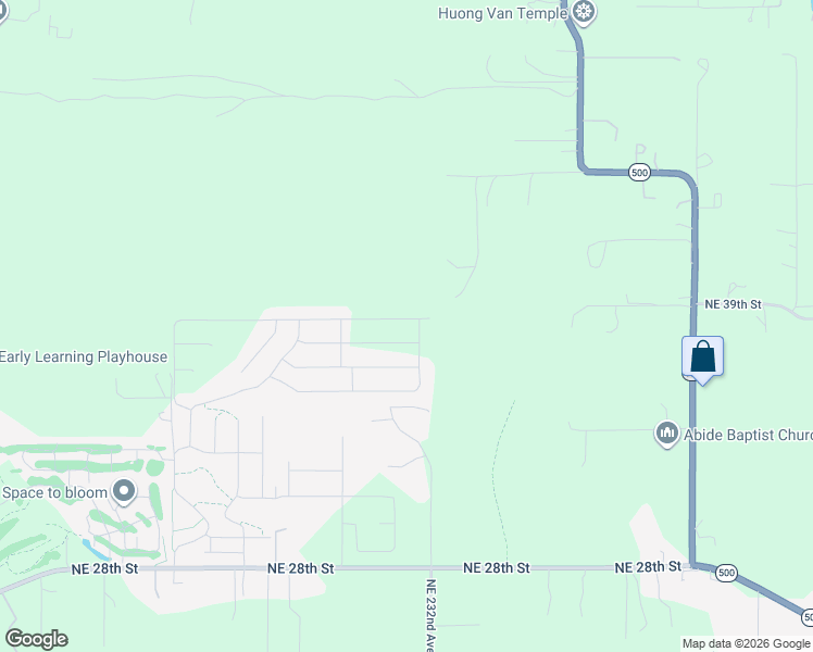 map of restaurants, bars, coffee shops, grocery stores, and more near 5206 North 94th Avenue in Camas
