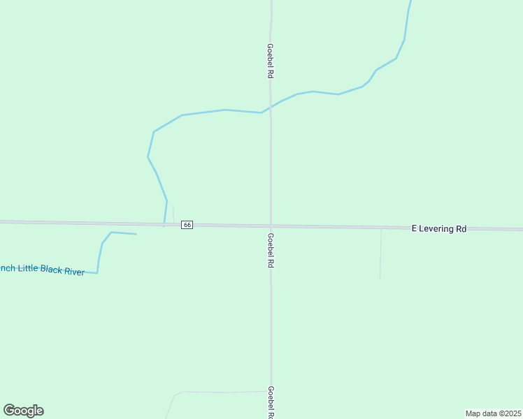 map of restaurants, bars, coffee shops, grocery stores, and more near 4000-4294 East Levering Road in Cheboygan