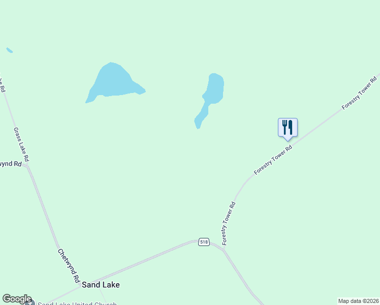 map of restaurants, bars, coffee shops, grocery stores, and more near 76 Forestry Tower Road in Kearney