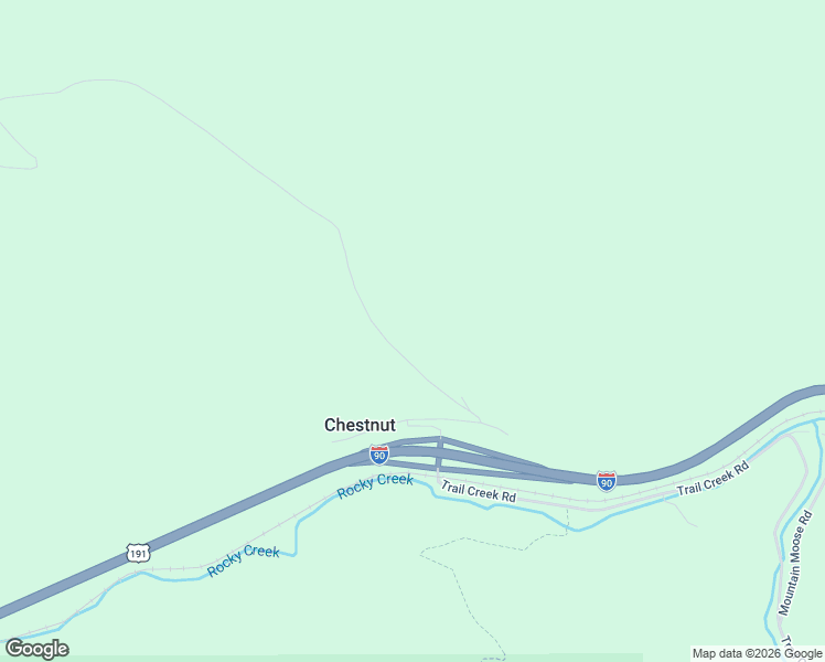 map of restaurants, bars, coffee shops, grocery stores, and more near 83 Chestnut Road in Bozeman