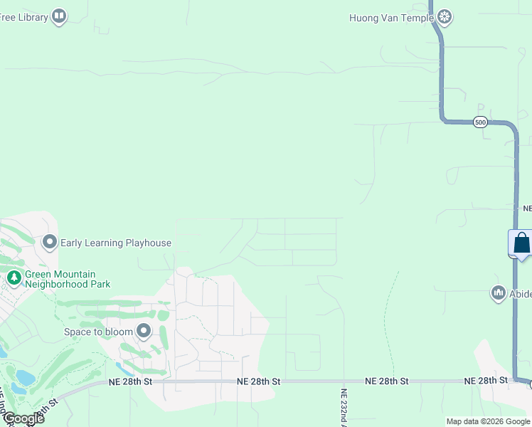 map of restaurants, bars, coffee shops, grocery stores, and more near 5567 North 94th Avenue in Camas