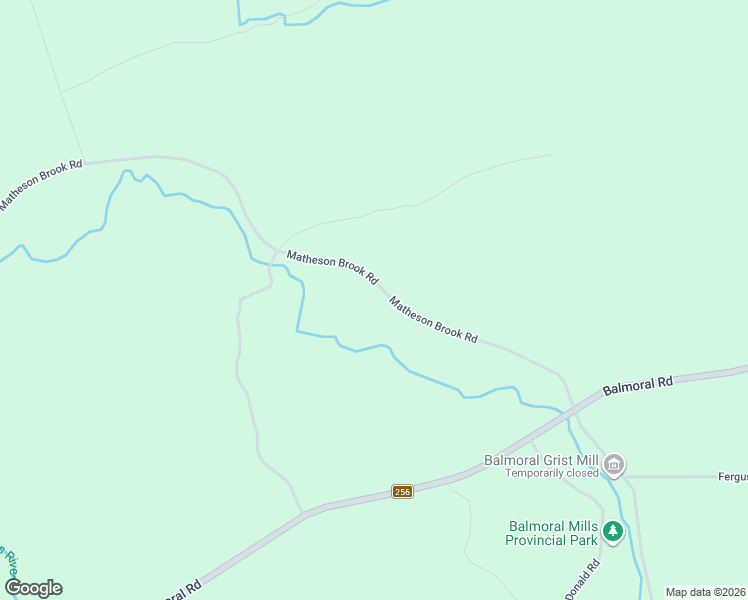 map of restaurants, bars, coffee shops, grocery stores, and more near 472 Matheson Brook Road in Tatamagouche