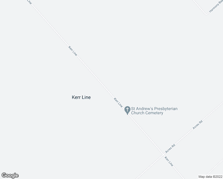 map of restaurants, bars, coffee shops, grocery stores, and more near 1922 Kerr Line in Foresters Falls