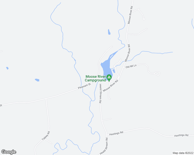 map of restaurants, bars, coffee shops, grocery stores, and more near 67 Pleasant Street in Moose River
