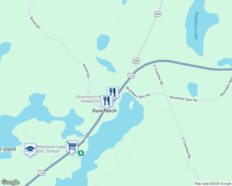map of restaurants, bars, coffee shops, grocery stores, and more near 1 Butler Street in Dunchurch