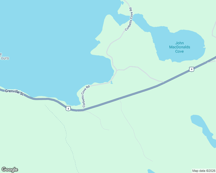 map of restaurants, bars, coffee shops, grocery stores, and more near 112 Corbetts Cove Road in Saint Peter's